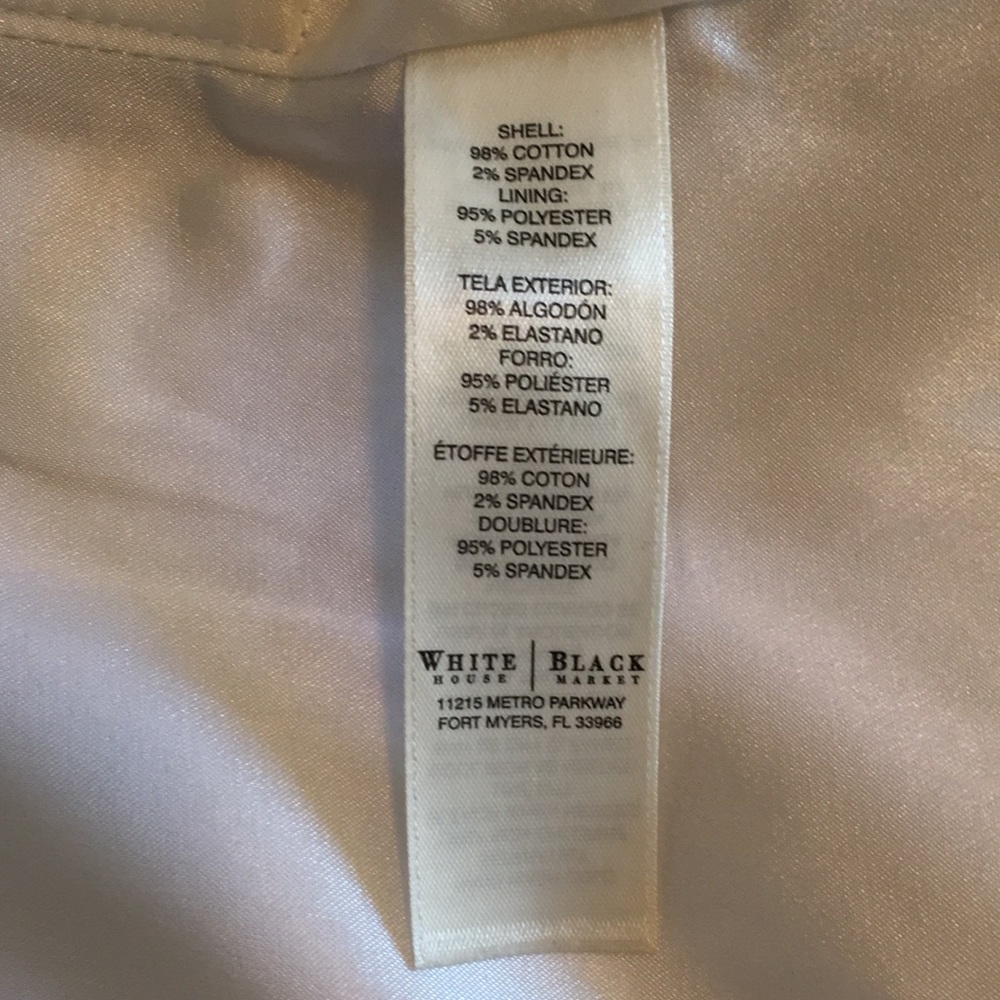 WHBM | STRAPLESS PRINTED BUSTIER TOP - Picture 12 of 14
